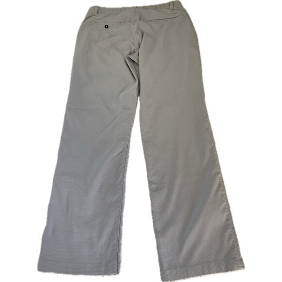 Under Armour Men's Match Play Textured Loose Golf Pants 30x30 Gray/White Checked - Picture 3 of 16
